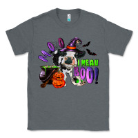 Charcoal Heather Moo I Mean Boo Baby Cow Classic Tee - RanaPortraitStore