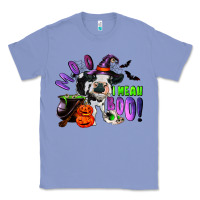 Colony Blue Moo I Mean Boo Baby Cow Classic Tee - RanaPortraitStore