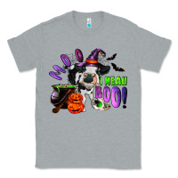 Heather Grey Moo I Mean Boo Baby Cow Classic Tee - RanaPortraitStore