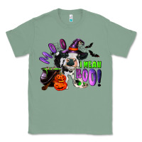 Sage Moo I Mean Boo Baby Cow Classic Tee - RanaPortraitStore