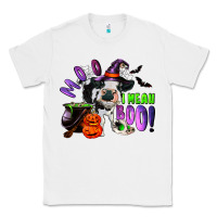 White Moo I Mean Boo Baby Cow Classic Tee - RanaPortraitStore