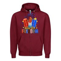 Burgundy tastes like freedom popsicles billie wilder Zipper Hoodie - texasbilliewilder