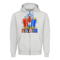 Dove Grey tastes like freedom popsicles billie wilder Zipper Hoodie - texasbilliewilder