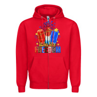 Red tastes like freedom popsicles billie wilder Zipper Hoodie - texasbilliewilder