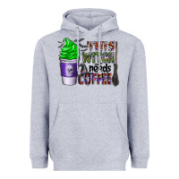 Heather Grey this witch needs coffee Heavyweight Hoodie - CowhideDigitalArt