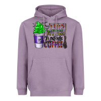 Lavender this witch needs coffee Heavyweight Hoodie - CowhideDigitalArt