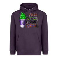 Plum this witch needs coffee Heavyweight Hoodie - CowhideDigitalArt
