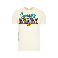 Vintage Arctic western leopard cowhide sunflowers  glitter mom soccer Vintage Tee - Artiststas