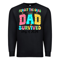 Black forget the grad mom survived class of 2024 Premium Sweatshirt - JahusDesignShop