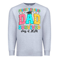 Heather Grey forget the grad mom survived class of 2024 Premium Sweatshirt - JahusDesignShop