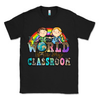 Black the future of the world is in my classroom Classic Tee - Zillion Design Studio
