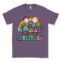 Lavender the future of the world is in my classroom Classic Tee - Zillion Design Studio