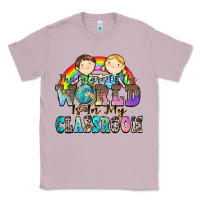 Lilac the future of the world is in my classroom Classic Tee - Zillion Design Studio