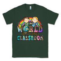 Sports Green the future of the world is in my classroom Classic Tee - Zillion Design Studio