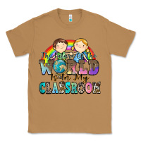 Toasted Coconut the future of the world is in my classroom Classic Tee - Zillion Design Studio
