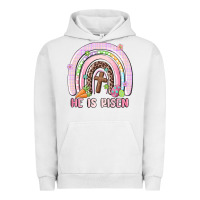 Pigment Lunar Rock he is risen easter rainbow Urban Hoodie - MaliasSmallBusiness