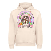 Sandshell he is risen easter rainbow Urban Hoodie - MaliasSmallBusiness