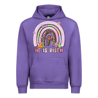 Tulip he is risen easter rainbow Urban Hoodie - MaliasSmallBusiness