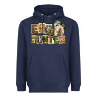 Navy Egg Hunter Easter Day Heavyweight Hoodie - Neo Western
