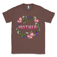 Chestnut Mother With Floral Wreath Classic Tee - RanaPortraitStore