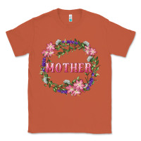 Copper Mother With Floral Wreath Classic Tee - RanaPortraitStore