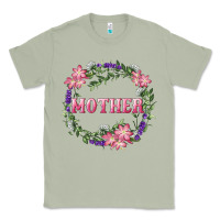 Matcha Mother With Floral Wreath Classic Tee - RanaPortraitStore