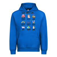 Cobalt christian easter Urban Hoodie - MaliasSmallBusiness