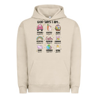 Pigment French Oak christian easter Urban Hoodie - MaliasSmallBusiness