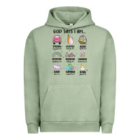 Pigment Oil Green christian easter Urban Hoodie - MaliasSmallBusiness