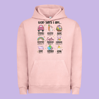 Christian Easter Urban Hoodie Designed By Maliassmallbusiness