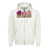 Oatmeal Heather this is god s country Zipper Hoodie - texasbilliewilder