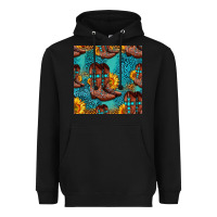 Western Boots Seamless Pattern Heavyweight Hoodie | Teevron