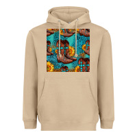 Mushroom western boots seamless pattern Heavyweight Hoodie - HRA Design Shop