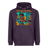 Plum western boots seamless pattern Heavyweight Hoodie - HRA Design Shop