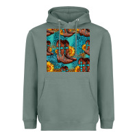 Sage western boots seamless pattern Heavyweight Hoodie - HRA Design Shop