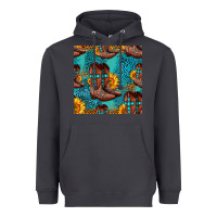 Smoke western boots seamless pattern Heavyweight Hoodie - HRA Design Shop