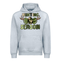 Heather Grey hunting season Urban Hoodie - MaliasSmallBusiness