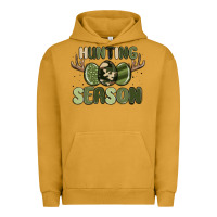 Pigment Peanut Butter hunting season Urban Hoodie - MaliasSmallBusiness