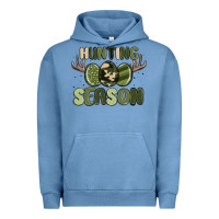 Pigment Pebble Blue hunting season Urban Hoodie - MaliasSmallBusiness