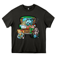 Asphalt Happy Easter Heavy Core Tee - CowhideDigitalArt