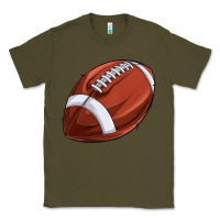 Army Green football Classic Tee - texasbilliewilder