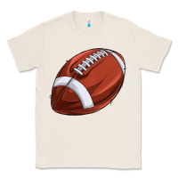 Natural football Classic Tee - texasbilliewilder