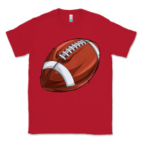 Red football Classic Tee - texasbilliewilder