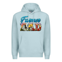 Western Farmer Dad Premium Hoodie | Teevron