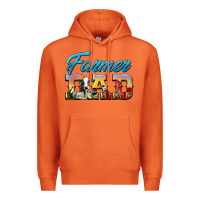 Carrot Western Farmer Dad Premium Hoodie - LillyAllenDesigns