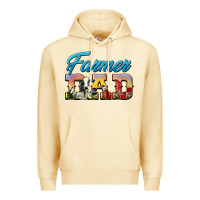 Pina Colada Western Farmer Dad Premium Hoodie - LillyAllenDesigns