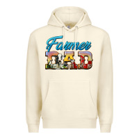 Sandshell Western Farmer Dad Premium Hoodie - LillyAllenDesigns