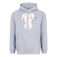Heather Grey softball uniform fa element Heavyweight Hoodie - FaDigitalArtStudio