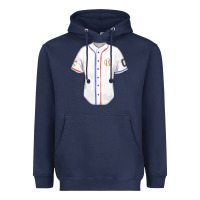 Navy softball uniform fa element Heavyweight Hoodie - FaDigitalArtStudio
