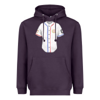 Plum softball uniform fa element Heavyweight Hoodie - FaDigitalArtStudio